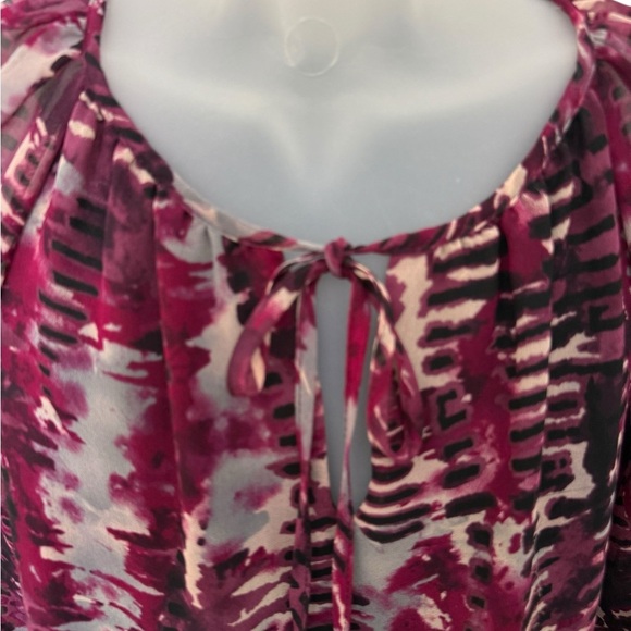 VERONICA M Magenta Blouse Women XS - Picture 2 of 5